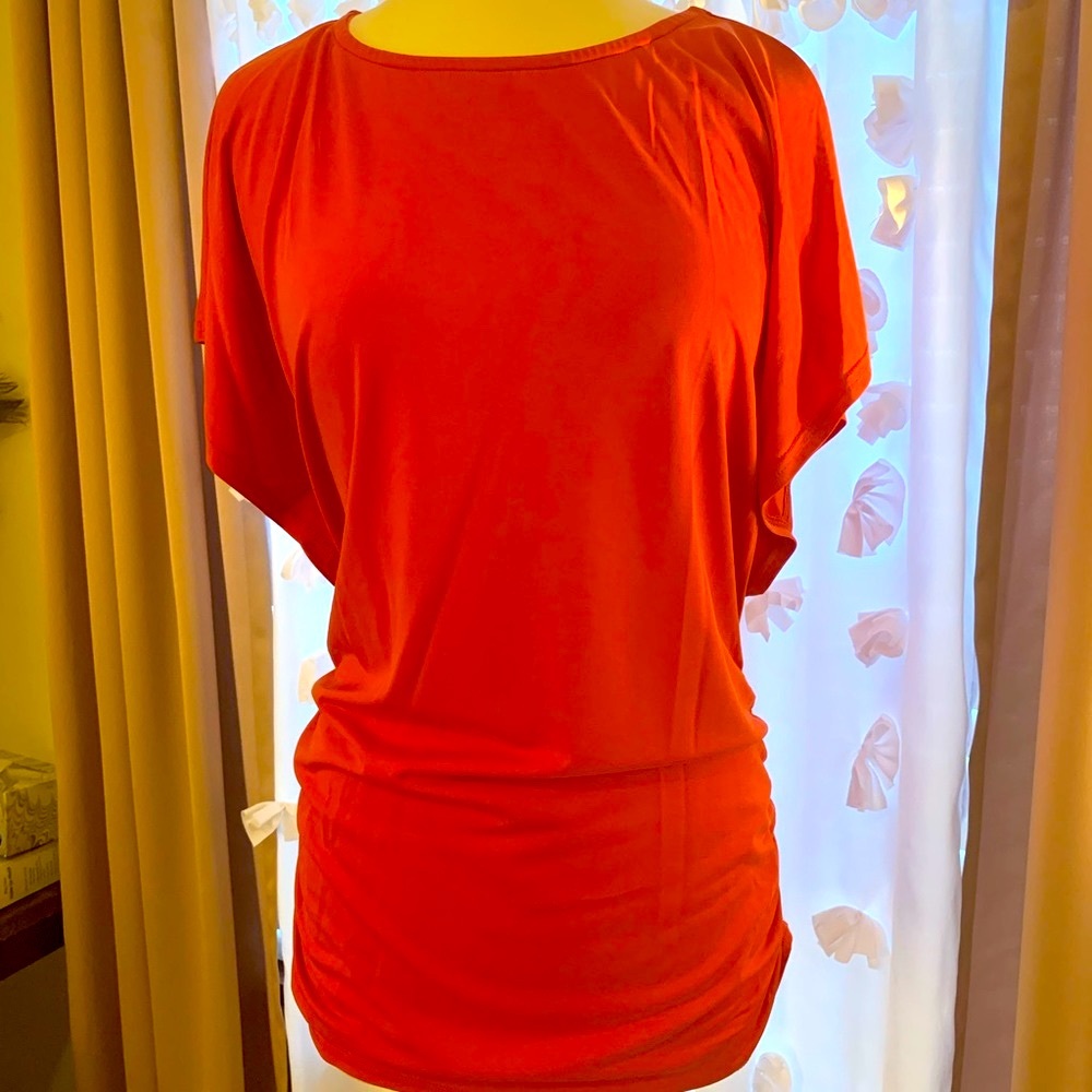 Lisa Rinna Collection Red Top XL